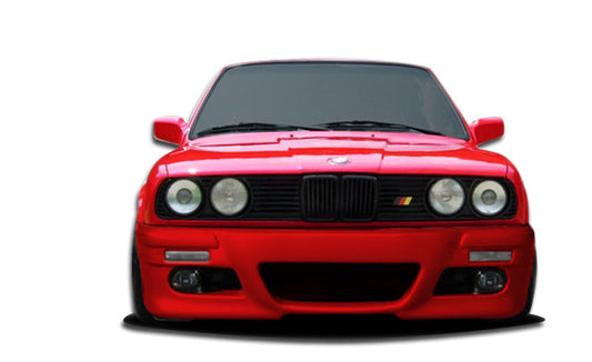 Extreme Dimensions Duraflex M3 Look Front Bumper Cover Compatible With 1984-1991 BMW 3 Series - 1 Piece - 106436