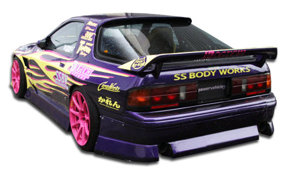 Extreme Dimensions Duraflex B-Sport Rear Bumper Cover Compatible With 1986-1991 Mazda RX7 - 1 Piece - 104233
