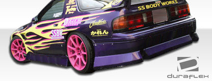 Extreme Dimensions Duraflex B-Sport Rear Bumper Cover Compatible With 1986-1991 Mazda RX7 - 1 Piece - 104233