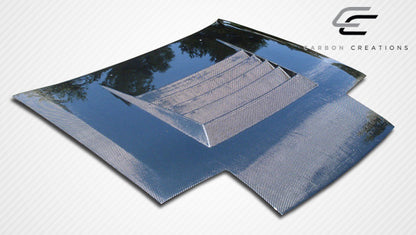 Carbon Creations D-1 Hood Compatible With 1986-1991 Mazda RX7 - 1 Piece - 104230