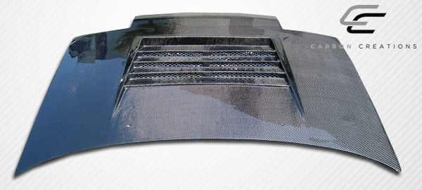 Carbon Creations D-1 Hood Compatible With 1986-1991 Mazda RX7 - 1 Piece - 104230