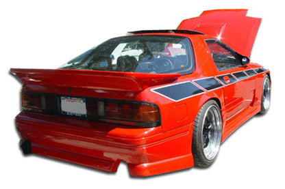 Extreme Dimensions Duraflex GP-1 Rear Bumper Cover Compatible With 1986-1991 Mazda RX7 - 1 Piece - 100726