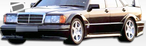 Extreme Dimensions Duraflex Evo 2 Wide Body Fender Flares Compatible With 1984-1993 Mercedes 190 - 6 Piece - 105372