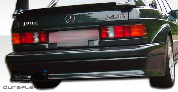 Extreme Dimensions Duraflex Evo 2 Wide Body Rear Bumper Cover Compatible With 1984-1993 Mercedes 190 - 1 Piece - 105371