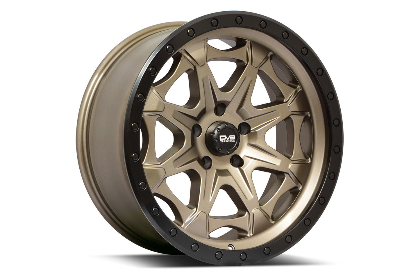 DV8 Offroad 886 Simulated Beadlock Wheel | Matte Black or Bronze 886B-7908312