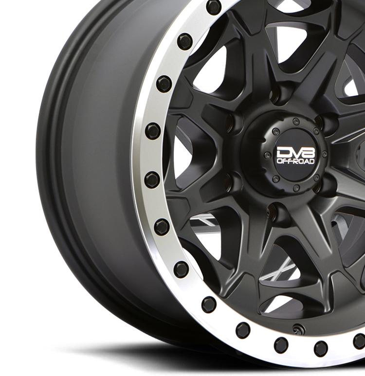 886 Simulated Beadlock Wheel | Matte Black or Bronze-DV8 Offroad