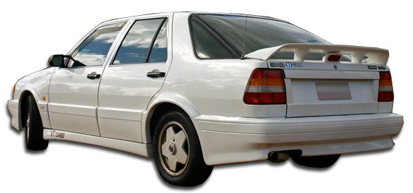 Extreme Dimensions Duraflex Turbo Look Rear Bumper Cover Compatible With 1988-1991 Saab 9000 - 1 Piece - 105426
