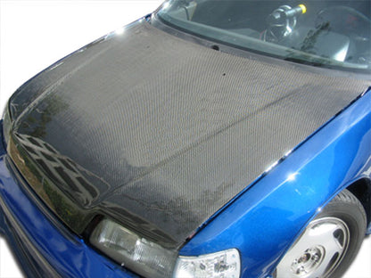 Carbon Creations OEM Look Hood Compatible With 1988-1991 Honda Civic - 1 Piece - 100757
