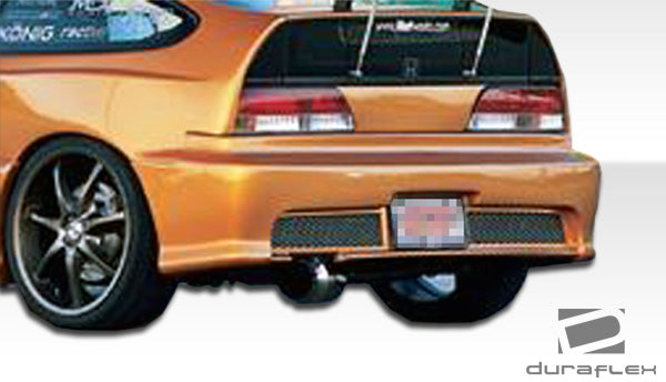 Extreme Dimensions Duraflex Type M Rear Bumper Cover Compatible With 1988-1991 Honda CRX - 1 Piece - 100817
