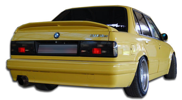 Extreme Dimensions Duraflex M-Tech Rear Bumper Cover Compatible With 1984-1987 BMW 3 Series - 1 Piece - 105324