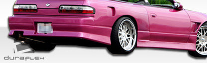 Extreme Dimensions Duraflex V-Speed Rear Bumper Cover Compatible With 1989-1994 Nissan 240SX 2DR - 1 Piece - 100853
