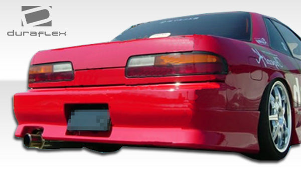Extreme Dimensions Duraflex V-Speed Rear Bumper Cover Compatible With 1989-1994 Nissan 240SX 2DR - 1 Piece - 100853