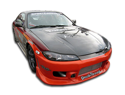 Extreme Dimensions Duraflex C-1 Front Bumper Cover Compatible With 1999-2002 Nissan S15 Silvia - 1 Piece - 102151