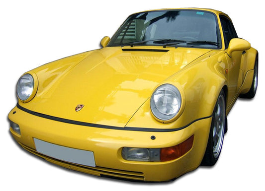 Extreme Dimensions Duraflex Turbo Look Front Bumper Cover Compatible With 1989-1994 Porsche 964 - 1 Piece - 105388