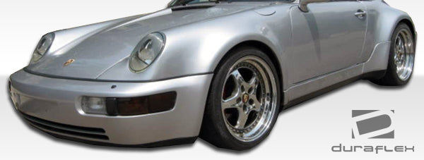 Extreme Dimensions Duraflex Turbo Look Front Bumper Cover Compatible With 1989-1994 Porsche 964 - 1 Piece - 105388