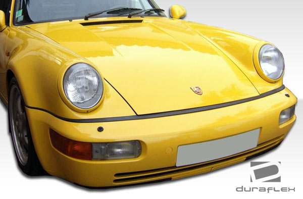 Extreme Dimensions Duraflex Turbo Look Front Bumper Cover Compatible With 1989-1994 Porsche 964 - 1 Piece - 105388