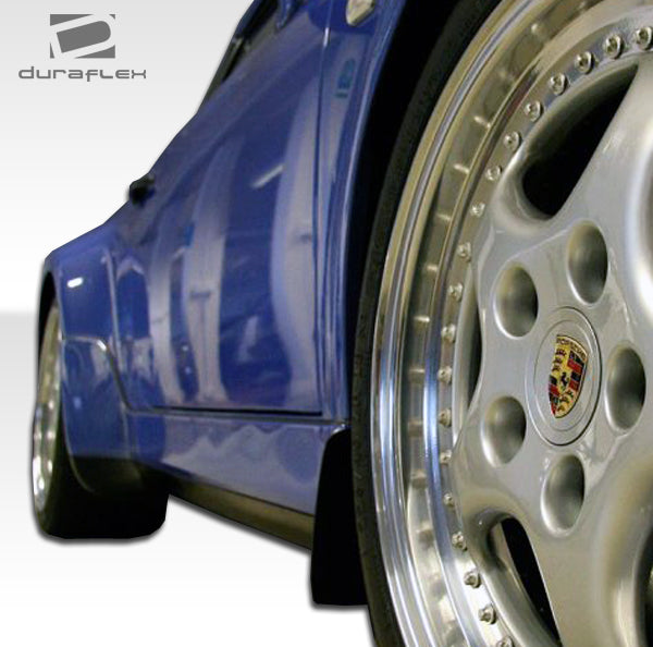 Extreme Dimensions Duraflex Turbo Look Side Skirts Compatible With 1989-1994 Porsche 964 - 2 Piece - 105389