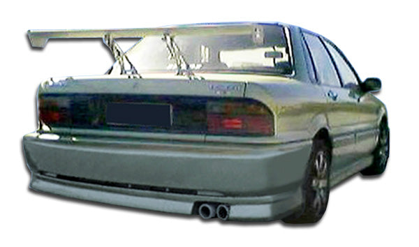 Extreme Dimensions Duraflex Cyber Rear Bumper Cover Compatible With 1989-1993 Mitsubishi Galant - 1 Piece - 100832