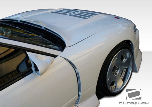 Extreme Dimensions Duraflex B-Sport Wide Body Front Fenders Compatible With 1989-1994 Nissan S13 Silvia - 2 Piece - 104621