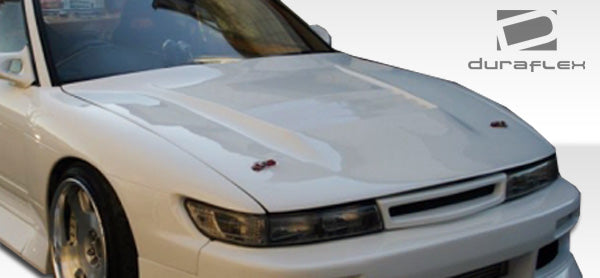 Extreme Dimensions Duraflex D-1 Hood Compatible With 1989-1994 Nissan S13 Silvia - 1 Piece - 104236