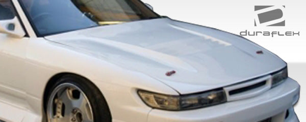 Extreme Dimensions Duraflex D-1 Hood Compatible With 1989-1994 Nissan S13 Silvia - 1 Piece - 104236