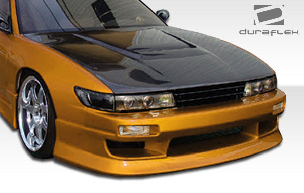 Extreme Dimensions Duraflex V-Speed Front Bumper Cover Compatible With 1989-1994 Nissan S13 Silvia - 1 Piece - 102204