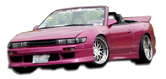 Extreme Dimensions Duraflex V-Speed Conversion Body Kit Compatible With 1989-1994 Nissan 240SX S13 - 4 Piece - 110845