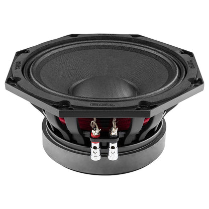 Octagonal 8" Mid-Range Loudspeaker 400 Watts Rms 8-Ohm