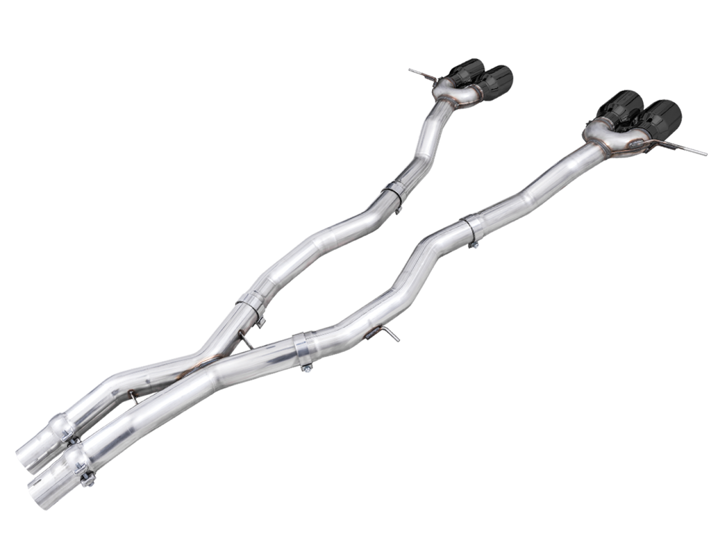 AWE Tuning Track Edition Catback Exhaust for BMW G8X M3/M4 - Diamond Black Tips 3020-42482