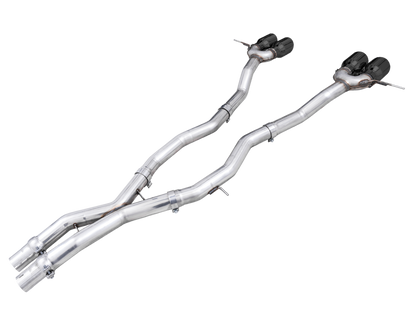 AWE Tuning Track Edition Catback Exhaust for BMW G8X M3/M4 - Diamond Black Tips 3020-42482