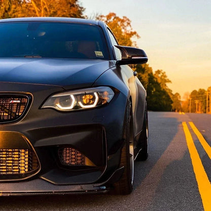 BMW  1 & 2 Series F20 F21 F22 F32 F87 M135i M140i M Style Carbon Fiber Side Mirror Covers (2012 - 2019)
