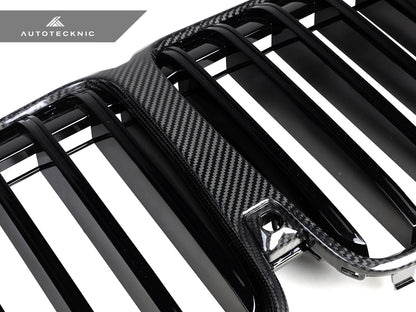 AutoTecknic Dry Carbon Fiber Front Grille - G07 X7 LCI