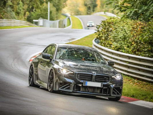 AutoTecknic Dry Carbon Corsa Front Bumper Lower Vent Set - G87 M2