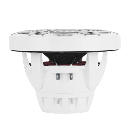 6.5” Marine 2-Way Hybrid Speaker with RGB LED, Compression Driver and Neodymium Magnet | 250W RMS 4-Ohm