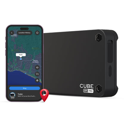 Cube GPS PRO Tracker: Magnetic GPS Tracker | 1 Year Battery Life | 4G LTE | Real-Time Tracking