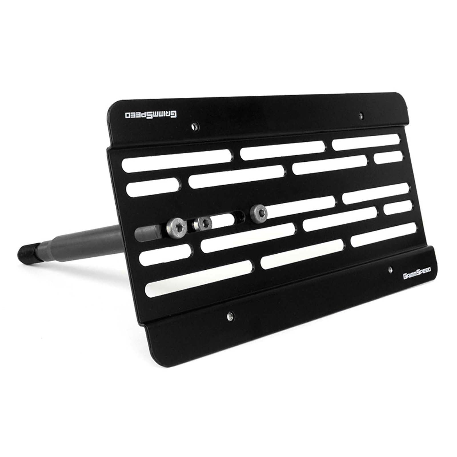GRM094011 GrimmSpeed License Plate Relocation Kit - 2008-2014 Subaru WRX / 2008-2014 Subaru STI,
