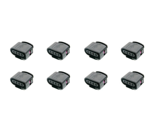 8x 8K0-973-724 Ignition Coil Connector Repair Plug Wiring Audi VW GTI Golf Jetta Passat