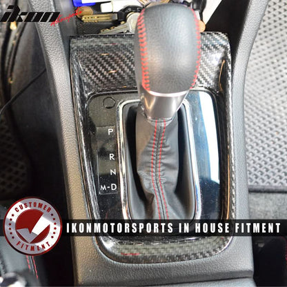 2015-2021 Subaru WRX STI Front Gear Shift Shifter Cover Carbon Fiber