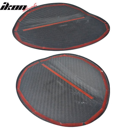 2015-2021 Subaru WRX STI Sedan Fuel Tank Cap Cover Trim Carbon Fiber
