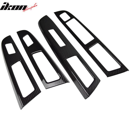 2015-2021 Subaru WRX STI Window Switch Panel Cover Trim Carbon Fiber