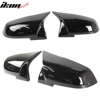 Fits BMW E84 F20 F22 F32 F33 Pair M4 Glossy Black Mirror Covers
