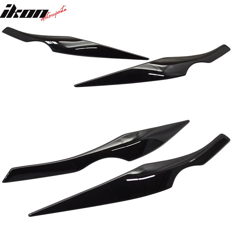 2006-2011 BMW E90 3 Series Sedan Front Eyelid Eyebrow ABS