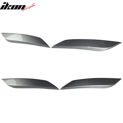 2003-2009 Nissan 350Z Z33 Fairlady Front Eyebrows Headlight Eyelid ABS