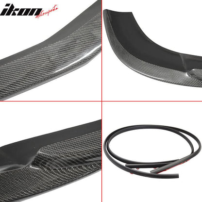 2012-2014 Benz C-class W204 LCI GH Style Front Lip Carbon Fiber