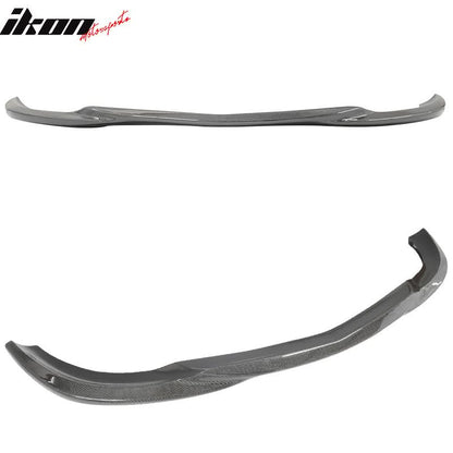 2008-2011 Benz C Class W204 AMG Style Front Bumper Lip Carbon Fiber