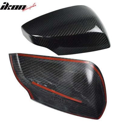 2015-2021 Subaru WRX STI Side Rear View Mirror Cover Carbon Fiber
