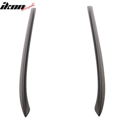 2008-2014 BMW E71 E72 X6 X6M Rear Window Fin Trims Diffuser Spoiler