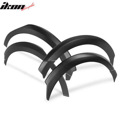 2017-2023 Tesla Model 3 Fender Flares Wheel Trim Matte Black 8PC FRP