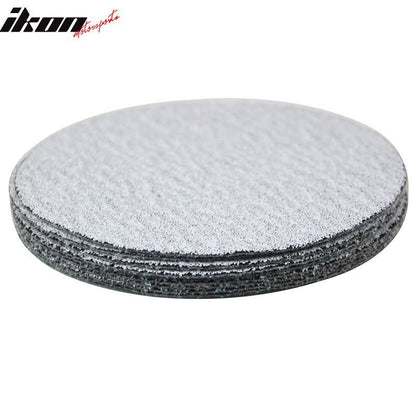 10PC 5in 127mm 60 Grit Auto Sanding Disc Sandpaper Sheets Sand Paper