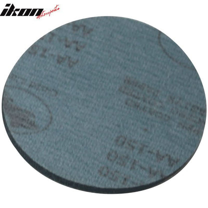 10PC 5in 127mm 150 Grit Auto Sanding Disc Sandpaper Sheets Sand Paper